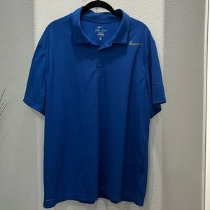 Men’s Blue Nike Polo